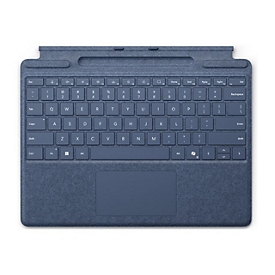 Microsoft Surface Pro Keyboard - Tastatur - mit Trackpad, Beschleunigungsmesser, Surface Slim Pen 2 Ablage- und Ladeschale - QWERTZ - Deutsch/Österreichisch - Saphir - für Microsoft Surface Pro 8, Pro 8 for Business, Pro 9, Pro 9 for Business, Pro...