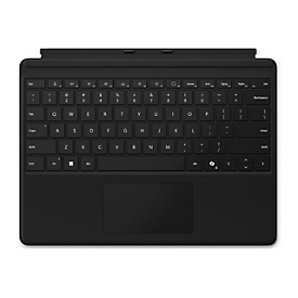 Microsoft Surface Pro Keyboard - Tastatur - mit Trackpad, Beschleunigungsmesser, Surface Slim Pen 2 Ablage- und Ladeschale - QWERTZ - Deutsch/Österreichisch - Schwarz - für Microsoft Surface Pro 8, Pro 8 for Business, Pro 9, Pro 9 for Business, Pr...