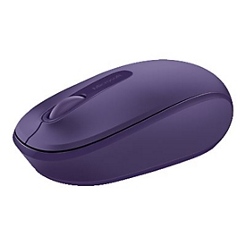 Microsoft Wireless Mobile Mouse 1850 - Maus - rechts- und linkshändig - optisch - 3 Tasten - kabellos - 2.4 GHz - kabelloser Empfänger (USB)