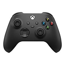 Microsoft Xbox Wireless Controller - Game Pad - kabellos - Bluetooth - Carbon Black - für PC, Microsoft Xbox Series X, Microsoft Xbox Series S, Microsoft Xbox One, Android, iOS