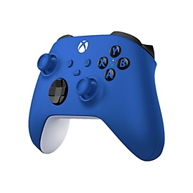 Microsoft Xbox Wireless Controller - Game Pad - kabellos - Bluetooth - Shockblau - für PC, Microsoft Xbox One, Android, Microsoft Xbox Series S, Microsoft Xbox Series X, iOS