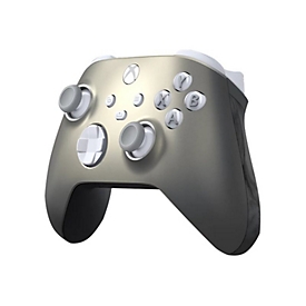 Microsoft Xbox Wireless Controller - Lunar Shift Special Edition - Game Pad - kabellos - Bluetooth - Grau, Rubberized Black