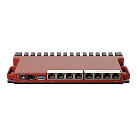 MikroTik L009 Series L009UIGS-RM - Router 9-Port-Switch - 1GbE, 2.5GbE 2,4 GHz - an DIN-Schiene montierbar