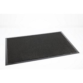 Miltex vuilopvangmat Eazycare Rush, voor binnen, 900 x 600 mm, polyamide, antracietgrijs