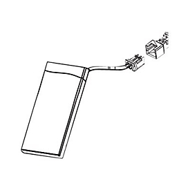 Mitel Batterie - Li-Pol - 350 mAh - für MiVoice