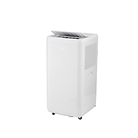Mobiele airconditioner exquisit CM 31200, 4-in-1, tot 2,6 kW koelvermogen, max. 350 m³/h, tot 23 m², ontvochtiging tot 28,8 l/dag, timerfunctie, wit