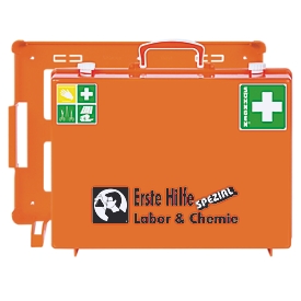 Mobiele EHBO koffer, categorie laboratorium & chemie