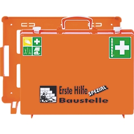 Mobiler Erste-Hilfe-Koffer, Bereich Baustelle