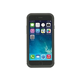 Mobilis BUMPER - Hintere Abdeckung für Mobiltelefon - widerstandsfähig - Silikon, Polycarbonat - für Apple iPhone 6, 6s, 7