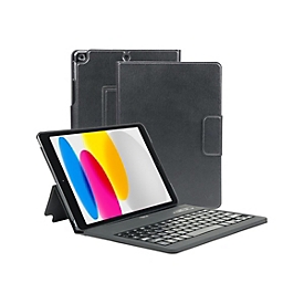Mobilis Origine - Tastatur und Foliohülle (Folio Schutzhülle) - kabellos - Bluetooth - AZERTY - Französisch