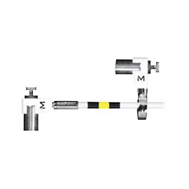 Mobilis Slim Twin Rotating - Sicherheitskabelschloss - 1.8 m