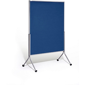 Moderationstafel Mediator, auch als Stellwandsystem einsetzbar, blau