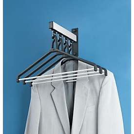 Módulo perchero de pared, 4 perchas