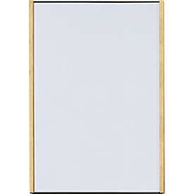 moedel Panneau mural LMH, DIN A3, format vertical, cadre en bois et aluminium, montage collé ou vissé, L 308,5 x H 422,5 mm, noir/érable
