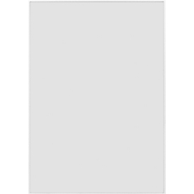 moedel Panneau mural Madrid, DIN A3, cadre en aluminium, montage par collage, couverture en polyester, L 299,5 x H 422,5 mm, blanc