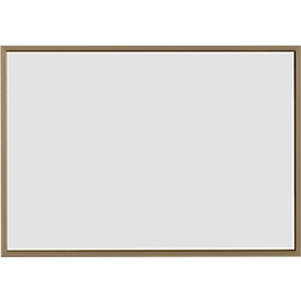 moedel plaque de porte Madrid, DIN A6, format paysage, cadre aluminium, couverture polyester, montage adhésif, L 150,5 x H 105,5 mm, bronze