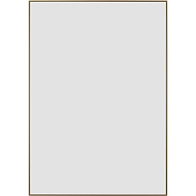 moedel Wandschild Madrid, DIN A3, Aluminiumrahmen, Klebemontage, Polyester-Abdeckung, B 299,5 x H 422,5 mm, bronze
