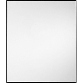moedel Wandschild Madrid, DIN A3, Aluminiumrahmen, Klebemontage, Polyester-Abdeckung, B 299,5 x H 422,5 mm, schwarz