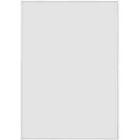 moedel Wandschild Madrid, DIN A4, Hochformat, eloxiert, Klebe- oder Schraubmontage, B 212,5 x H 299,5 mm, mit Einleger, weiss