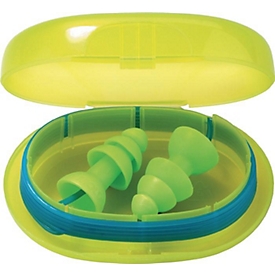 MOLDEX Tampons auriculaires Comets® Cord 642101, EN 352-2, SNR 25 dB, réutilisables, vert, 50 paires/boîte