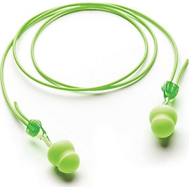 MOLDEX Tampons auriculaires Twisters 644101, EN 352-2, SNR 34 dB, avec cordelette, vert, 80 paires/boîte