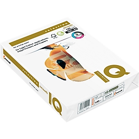 Mondi IQ glad kopieerpapier, DIN A4, 120 g/m², helderwit, 500 vellen