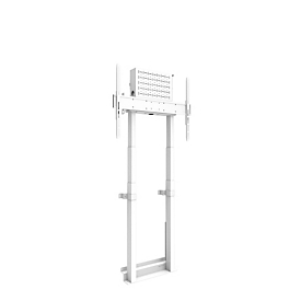 Monitor stand Neomounts by Newstar WL55-875WH1 MOVE Lift, wall-mounted, for 1 display up to 100"/110 kg, height-adjustable, cable duct, hardware compartment, white