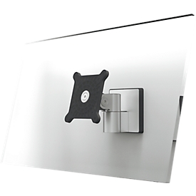 Monitor-Wandhalterung Durable, für 1 Display 21-27“, bis 8 kg, VESA, dreh- & neigbar, metallic silber