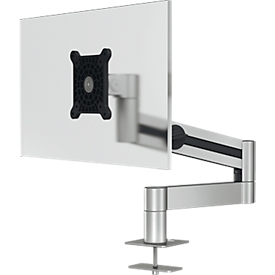 Monitorarm Durable, voor 1 display 21-27", VESA, draaibaar en kantelbaar, in hoogte verstelbaar, met bureaubus