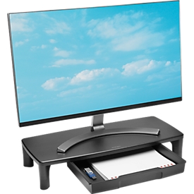 Monitorständer Kensington SmartFit®, mit Schublade, bis 30 Zoll, höhenverstellbar, schwarz
