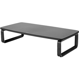 Monitorstandaard SmartFit® K52797WW Kensington, voor beeldschermen tot 27" en; tot 18 kg, 3-staps hoogteverstelling, zwart