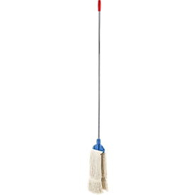 Mop met lange franjes complete set