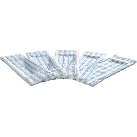 Mop microfibres de lavage Premium, 400 mm, lot de 5 pièces