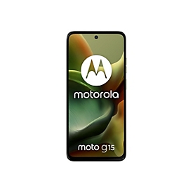 Motorola Solutions Motorola Moto G15 - 4G Smartphone - Dual-SIM - RAM 4 GB / Interner Speicher 128 GB - microSD slot - LCD-Anzeige - 6.72" - 2400 x 1080 Pixel (60 Hz)