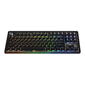 Mountain Everest Core - Tastatur - mit Mediendock - Hintergrundbeleuchtung - USB-C - QWERTZ