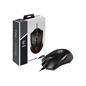 MSI Clutch GM08 - Maus - rechts- und linkshändig