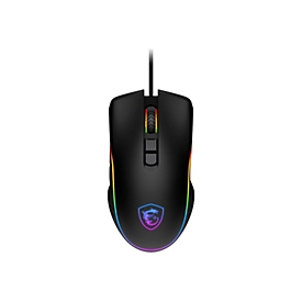 MSI FORGE GM300 - Maus - optisch - 7 Tasten - kabelgebunden - USB 2.0