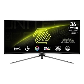 MSI MAG 345CQRDE - LED-Monitor - Gaming - gebogen - 86.4 cm (34")