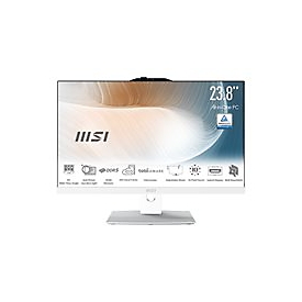 MSI Modern AM242TP 1M 1206DE - All-in-One (Komplettlösung) - Core 3 100U / 1.2 GHz - RAM 16 GB - SSD 256 GB - Intel Graphics
