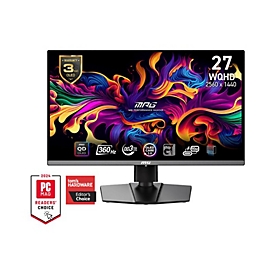MSI MPG 271QRXDE QD-OLED - OLED-Monitor - Gaming - 67.3 cm (26.5") - 2560 x 1440 WQHD @ 360 Hz - 1000 cd/m²