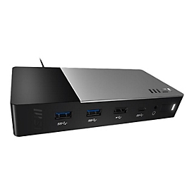 MSI USB-C Docking Station Gen 2 - Dockingstation - USB-C 3.2 Gen 2 - HDMI, DP, USB-C - 1GbE - 150 Watt