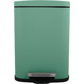 MSV Spirella Poubelle à pédale Akira, 5 l, acier, vert