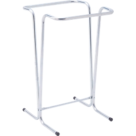 Müllsackträger Mottez, für Müllsäcke mit Volumen 100/110 l, stationär, B 450 x T 460 x H 750 mm, Stahlrohr verzinkt, verzinkt