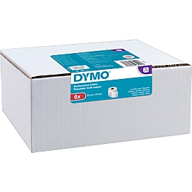 Multifunctionele etiketten, papier, verwijderbaar, 57 x 32 mm, 6 x 1000 stuks, wit