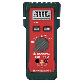 Multimètre MM 1 0,1 mV-600 V CA, 0,1 mV-600 V CC RMS BENNING