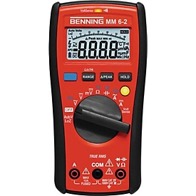 Multimètre MM 6-2 0,000 V - 1 000 V CA/CC VRAIE VALEUR EFFECTIVE BENNING
