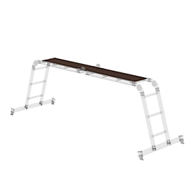Munk houten vlonder voor multifunctionele ladder, platform voor veiligheid &amp; comfort, geschikt voor Munk multifunctionele ladders