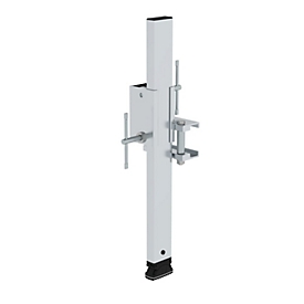 Munk ladderboomverlenging, traploos verstelbaar tot 375 mm, voor ladders 930/1200 mm, eenvoudige montage op dwarsbalken