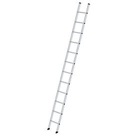 Munk® Sprossen-Anlegeleiter, Aluminium, Traglast 150 kg, Sprossenabstand 280 mm, B 350 mm, 12 Sprossen