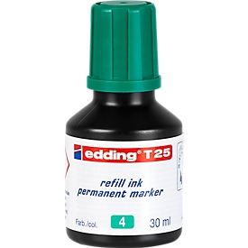 Nachfüll-Tusche edding T25 (Tropfdosierer), grün